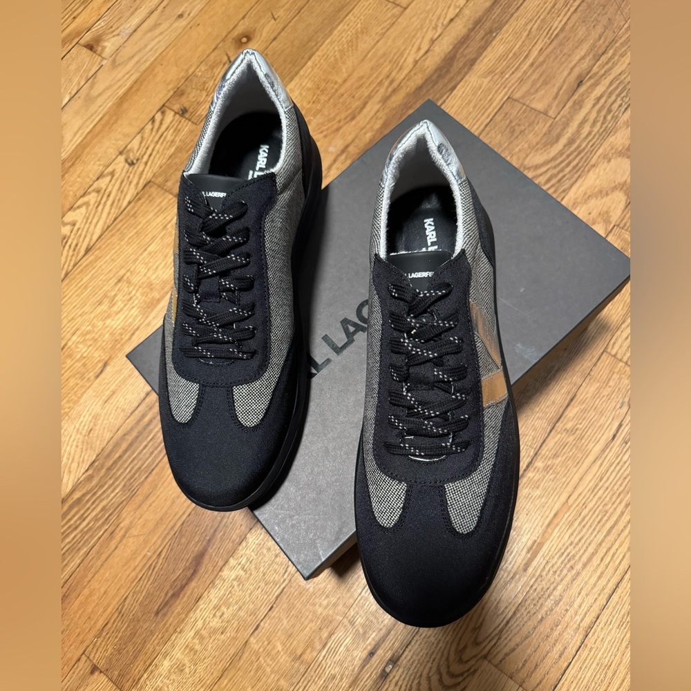 Men’s new in box size 11 Karl Lagerfeld of Paris.